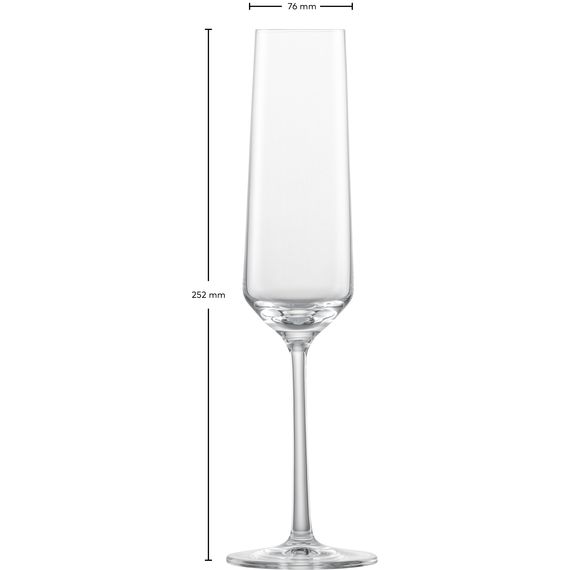Набор бокалов для шампанского 215 мл, 6 шт., серия Pure (Belfesta), Zwiesel Glas, изображение 4