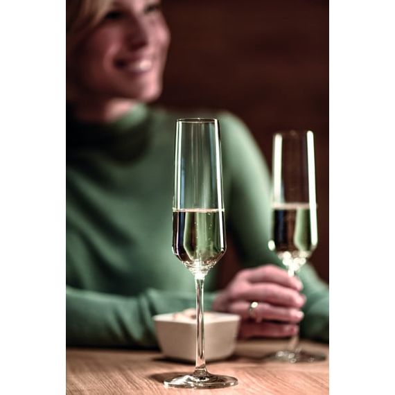 Набор бокалов для шампанского 215 мл, 6 шт., серия Pure (Belfesta), Zwiesel Glas, изображение 7