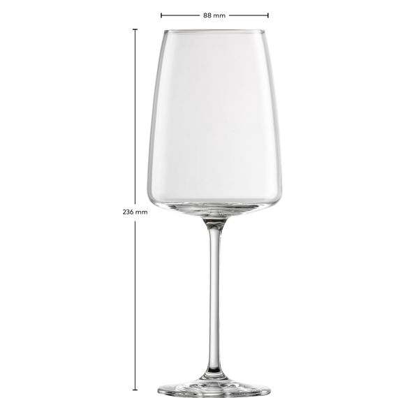 Набор бокалов для красного вина 530 мл, 6 шт., серия Vivid Senses(Sensa), Zwiesel Glas, изображение 3