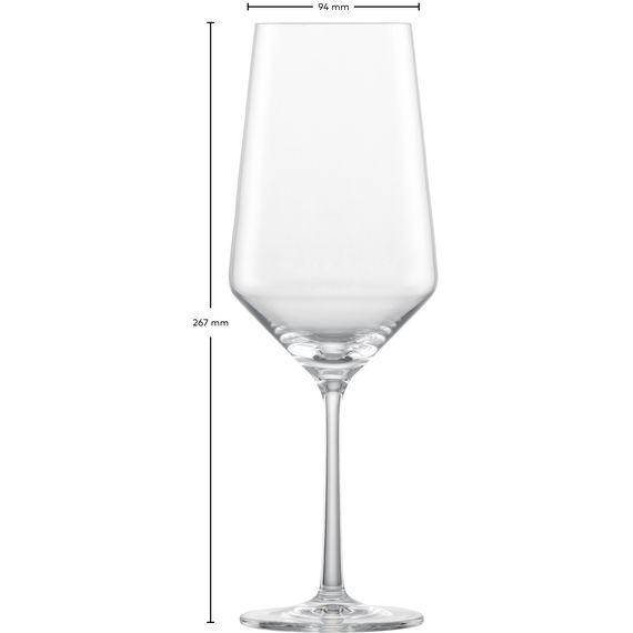 Набор бокалов для Бордо (Bordeaux) 680 мл, 6 шт., серия Pure (Belfesta), Zwiesel Glas, изображение 4