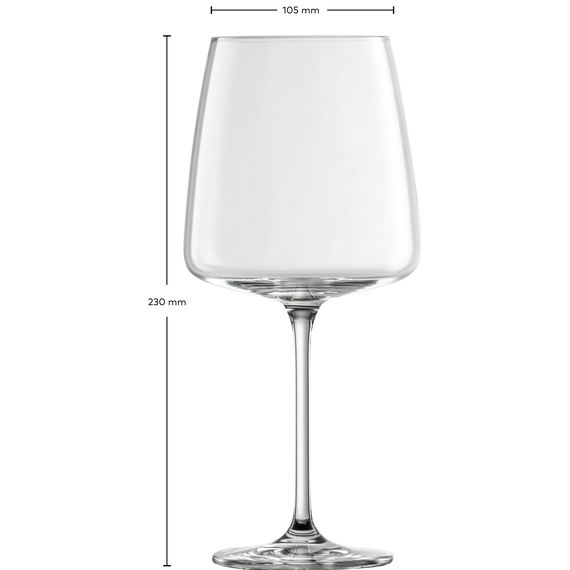 Набор бокалов для Бургундии 710 мл, 6 шт., серия Vivid Senses(Sensa), Zwiesel Glas, изображение 4
