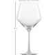 Набор бокалов для Бургундии (Burgundy) 700 мл, 6 шт., серия Pure (Belfesta), Zwiesel Glas, изображение 4