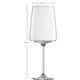 Набор бокалов для красного вина 530 мл, 6 шт., серия Vivid Senses(Sensa), Zwiesel Glas, изображение 3